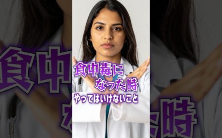 食中毒のときに避けるべき行動に気づいた患者様のリアルな声を紹介